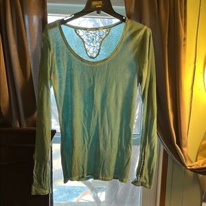 Maurices Light Blue Long Sleeve Top